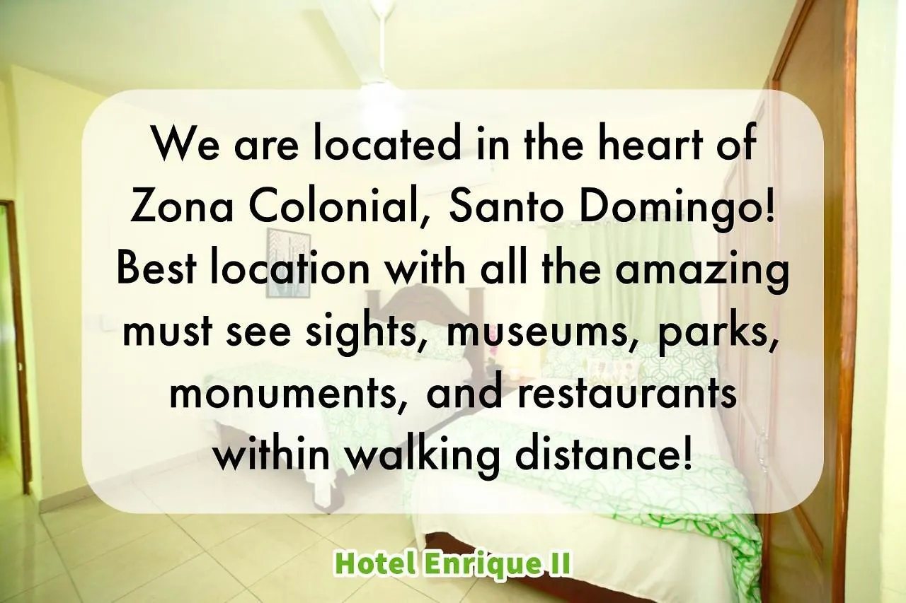 Hotel Enrique II Zona Colonial Vista Al Malecon Santo Domingo Den Dominikanske Republik